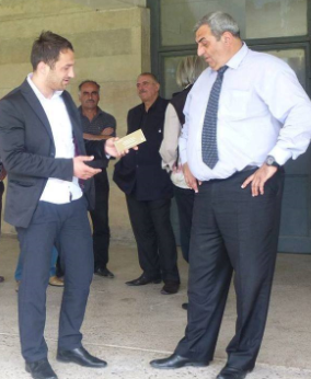 მობილიზაცია ახმეტაში - ,,ომი დაიწყო, მშვიდობის გეშინოდეთ, ხალხო...“
